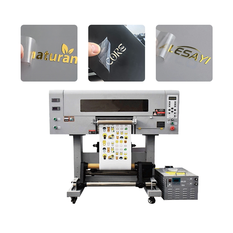 Small UV Dtf Printer 2-in-1 Mobile Case Boxes A3 Dimension 30cm Lamination Printing Machine Metal/Plastic Surface UV Ink