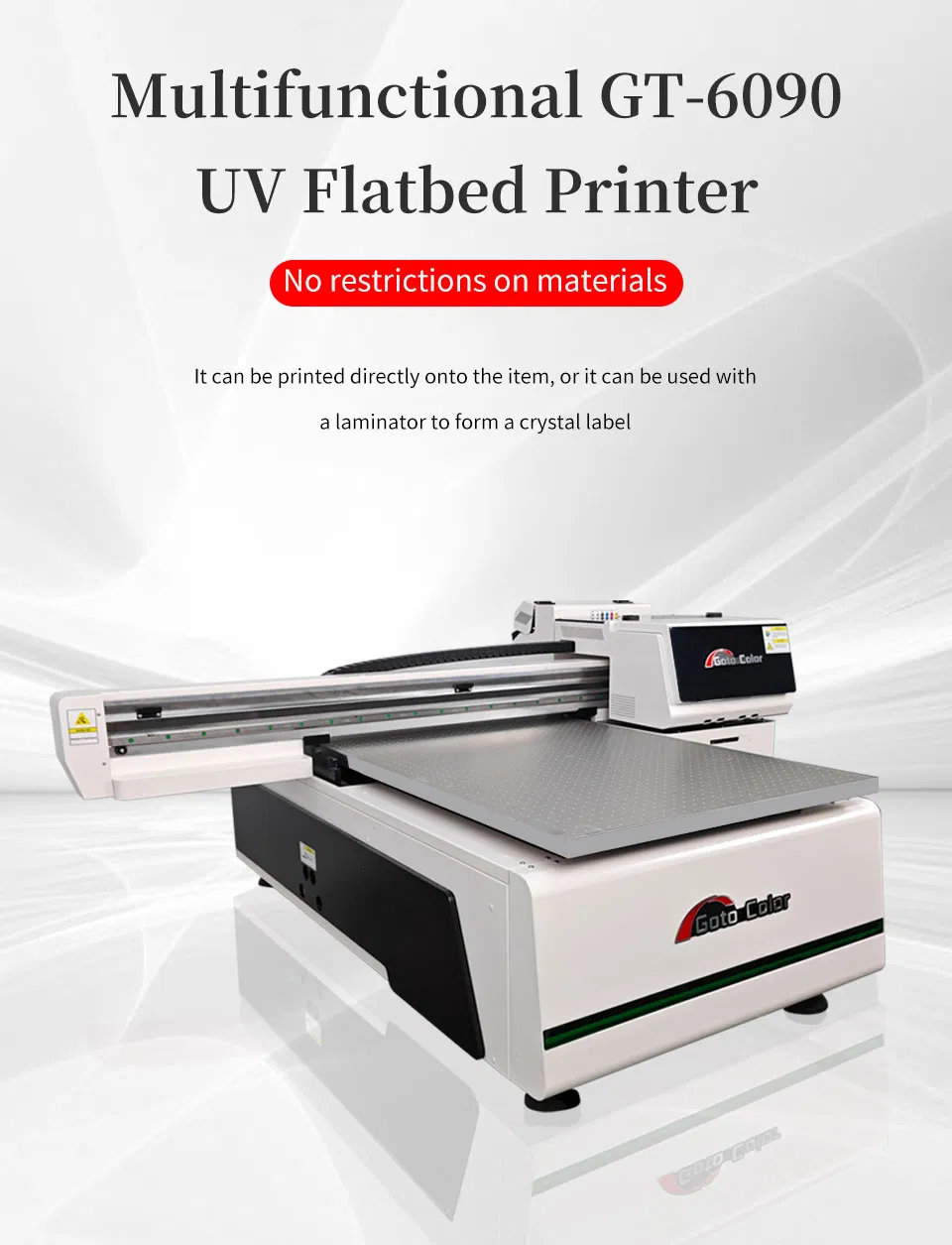 UV Flatbed Printer