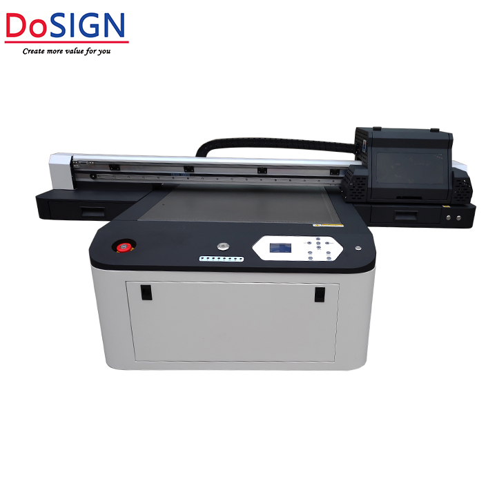 Small Format Stable High Resolution Industrial Digital UV Flatbed Printer for Wood Key Chain Printing
