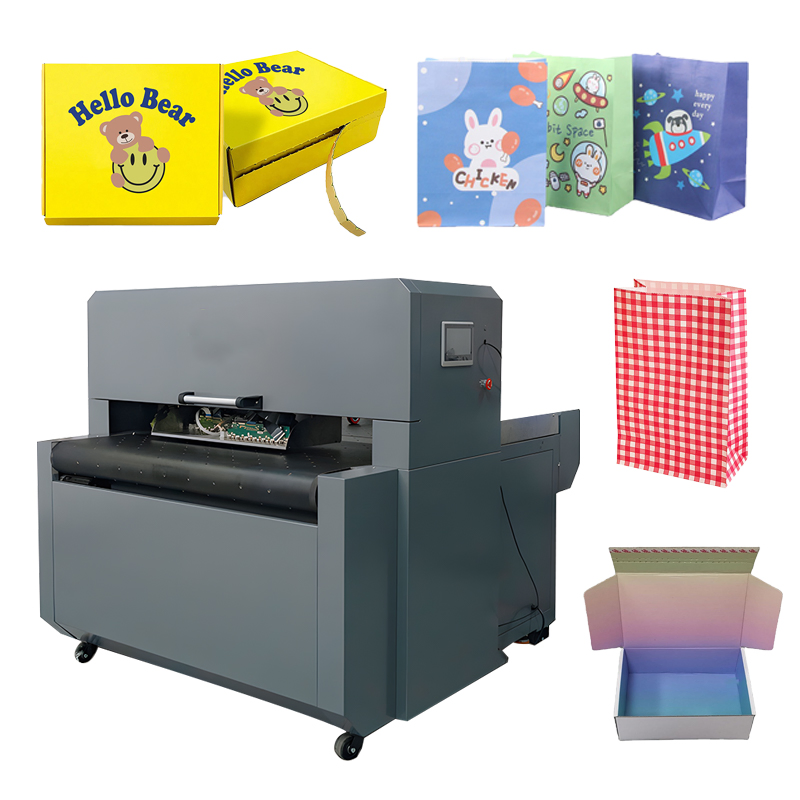 Factory Direct Sale Pigment Ink Digital Corrugated Box Printer for Efficient Food Packaging Bag