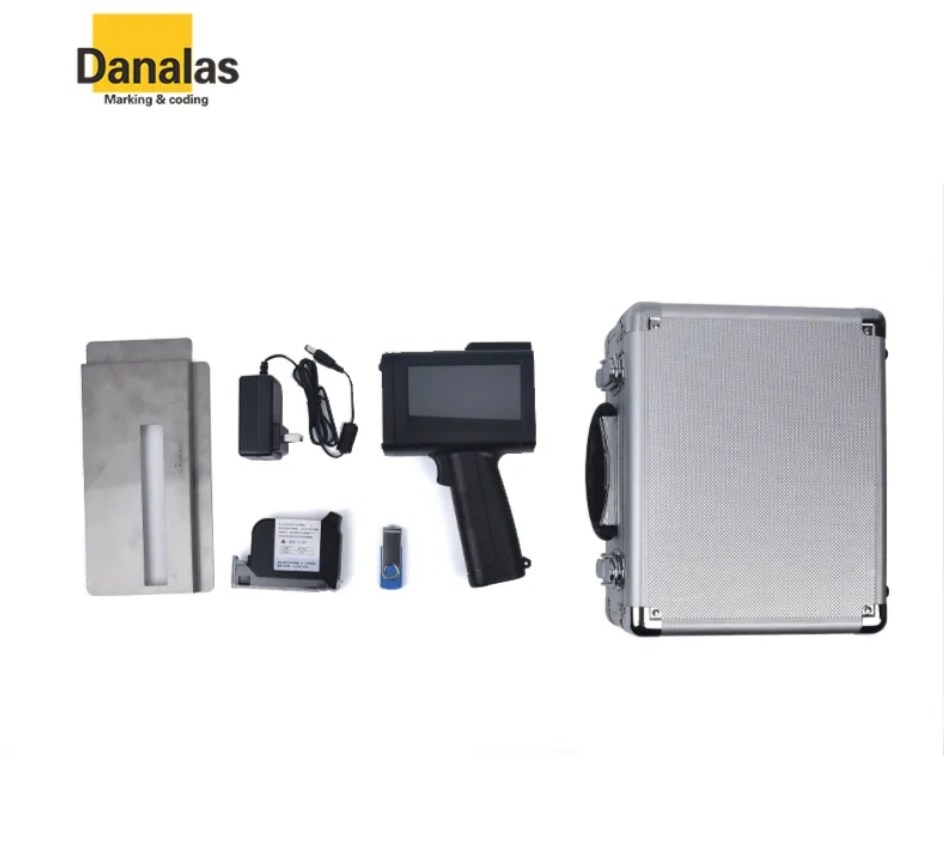 Mini Smart Handheld Tij Inkjet Printer Manual for Card Paper and Bottles