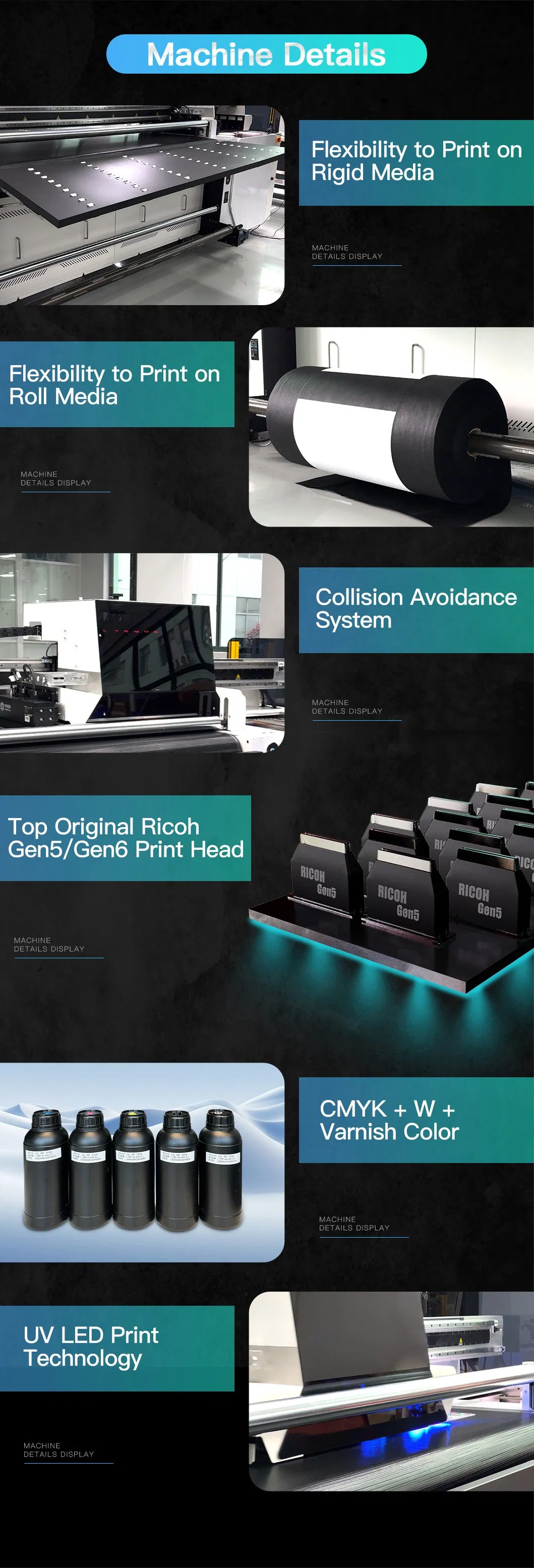UV Hybrid Printer Display 4