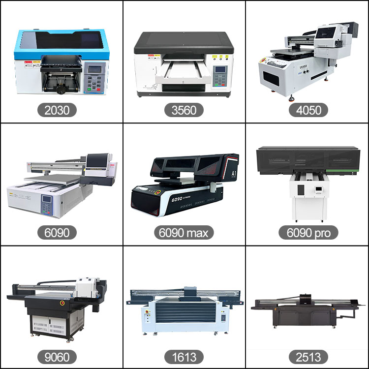 6090 Transfer Film UV Flatbed Printer 6 Color XP600 Digital Inkjet Plotter LED Printing Machine for Ceramic Phone Case Glass Wood