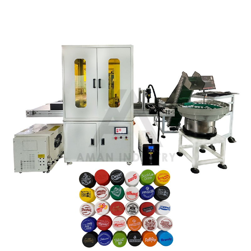 UV Digital Printing Machine Glass Milk Bottle Replacement Caps Digital UV Printer