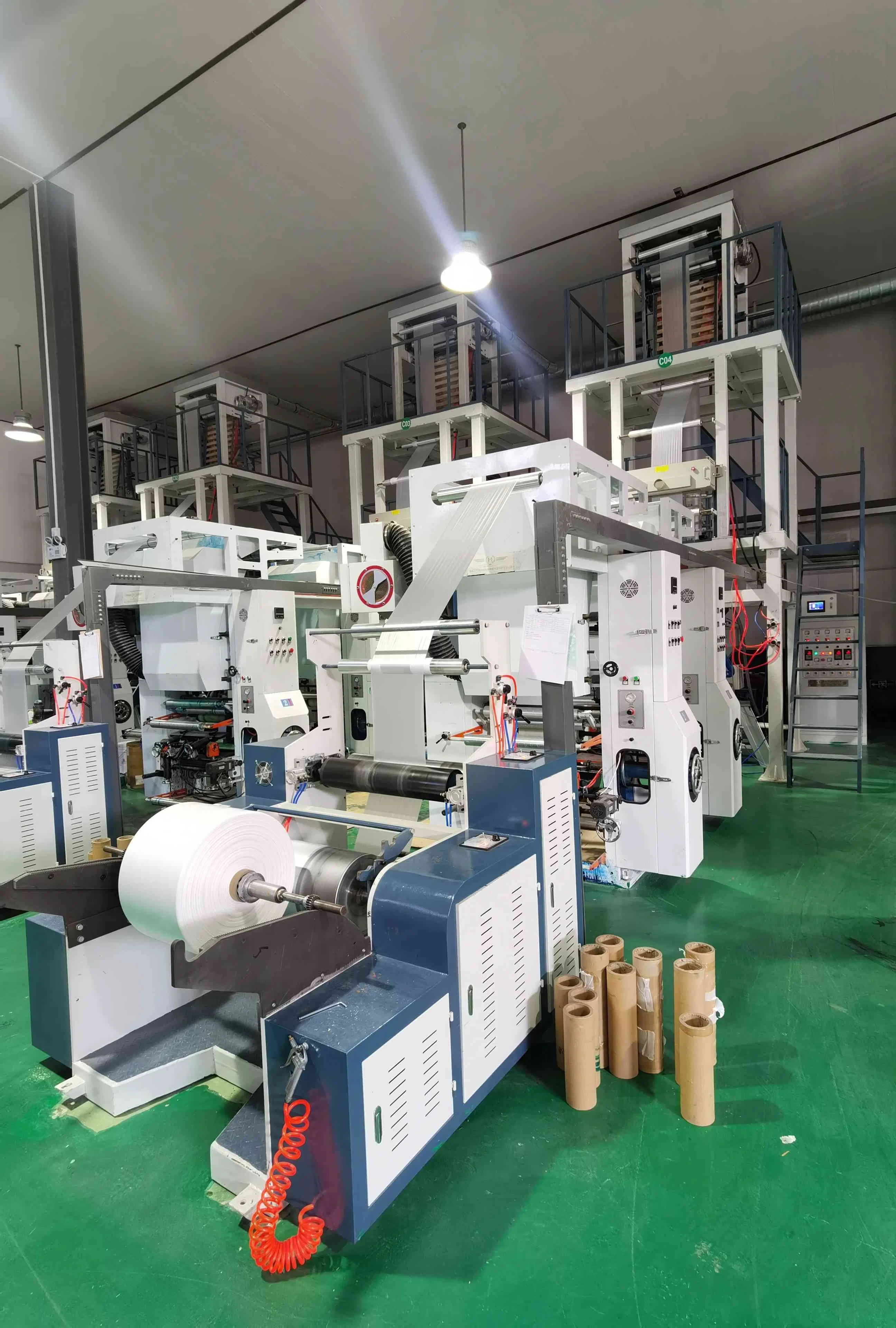 Precision Synchronized Manufacturing Hub Unifying High-Speed Film Extrusion and Direct-to-Film Printing Machine