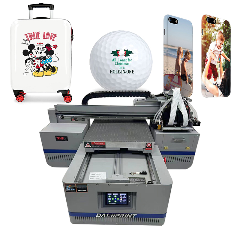 Industrial Machine 3040 UV Flatbed Printer Digital Machine A3 Size Commercial Printing High Speed Acrylic Printer