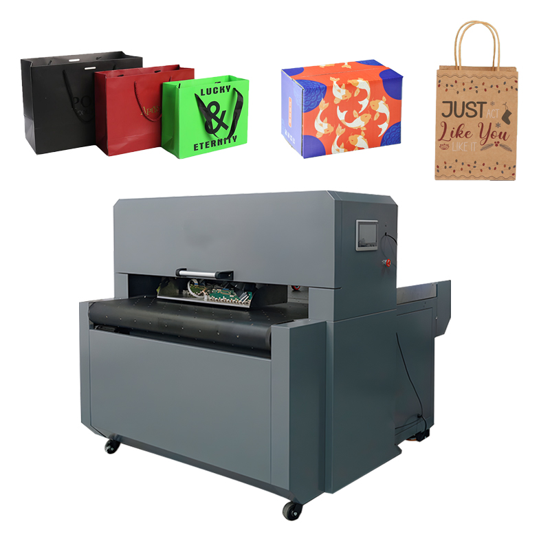 Factory Direct Sale Pigment Ink Digital Corrugated Box Printer for Efficient Food Packaging Bag