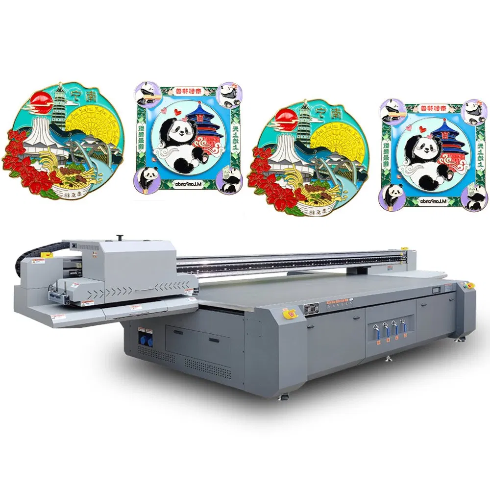 Large Format UV Flatbed Inkjet Printer Industrial Acrylic Ceramic Glass Wallpaper Wood Metal PVC Printing Machine