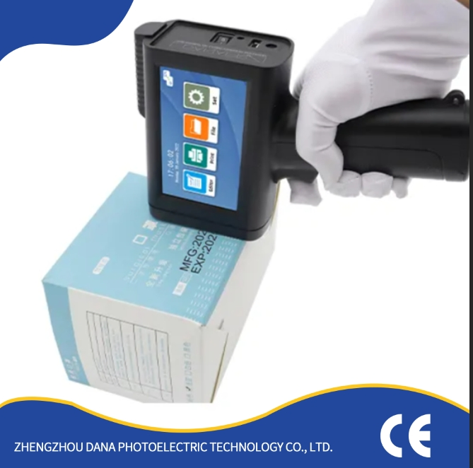 Thermal Inkjet Printer Label Card Paper Digital Date Direct Various Surfaces