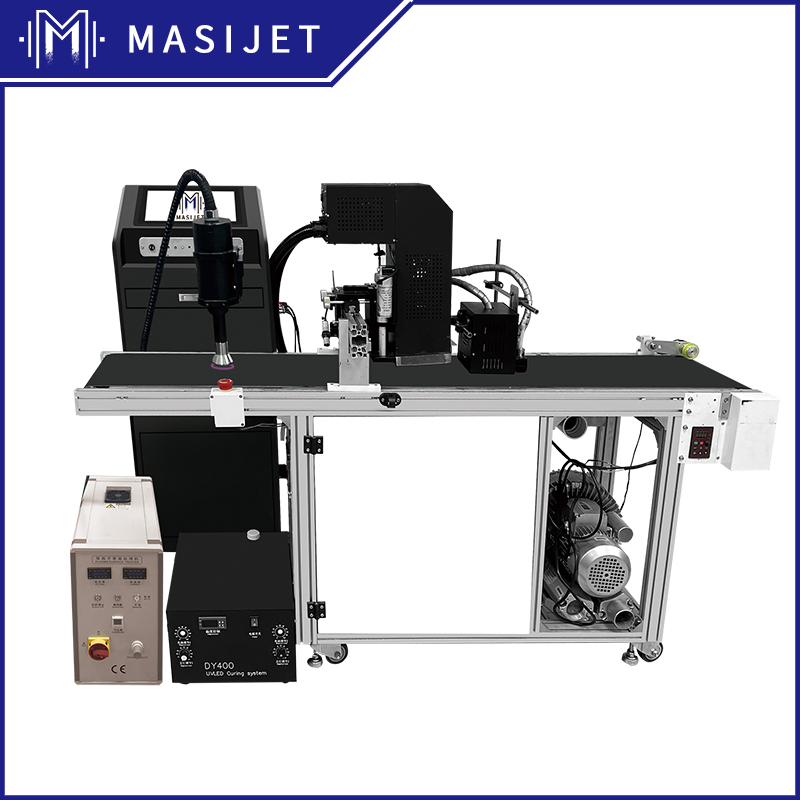 Small High-Speed Fully Automatic Inkjet Printers Color Corrugated Cardboard Box Digital Printer for Metal Cloth Application