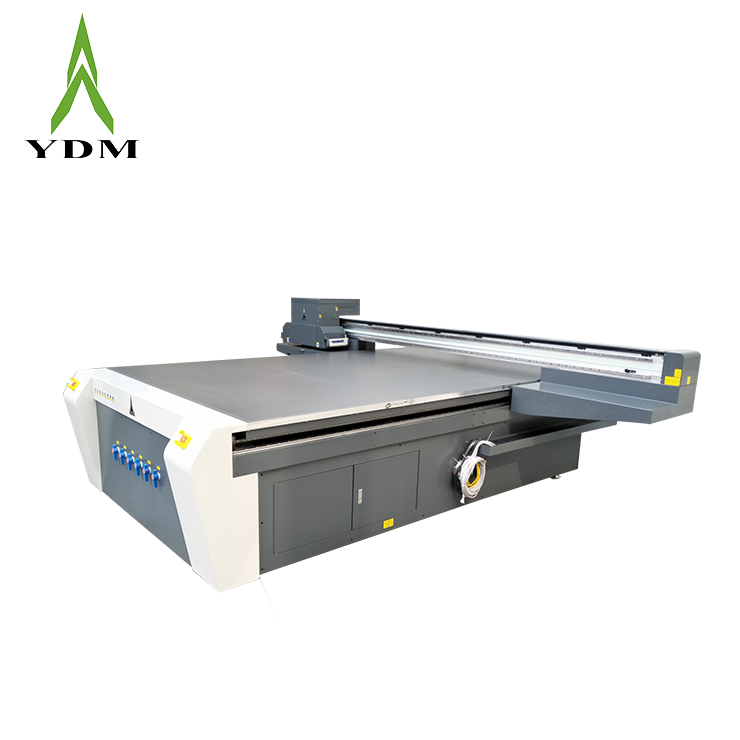 Ydm 2*3m Industrial Multifunctional UV LED Flatbed Printer for Glass