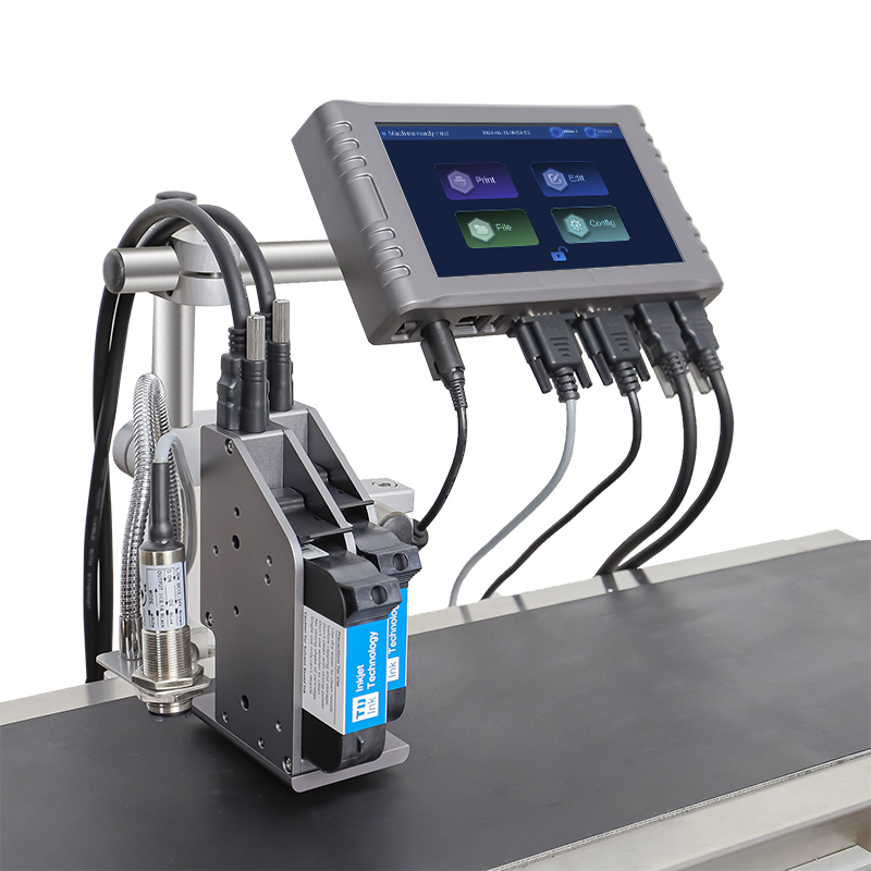 2024 New Release Online Inkjet Tij Printer for Conveyor Belt with Water-Proof Ink