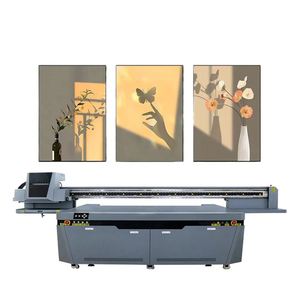 Customizable UV Flatbed Printer for Wood and Glass Products Cheap [Rice