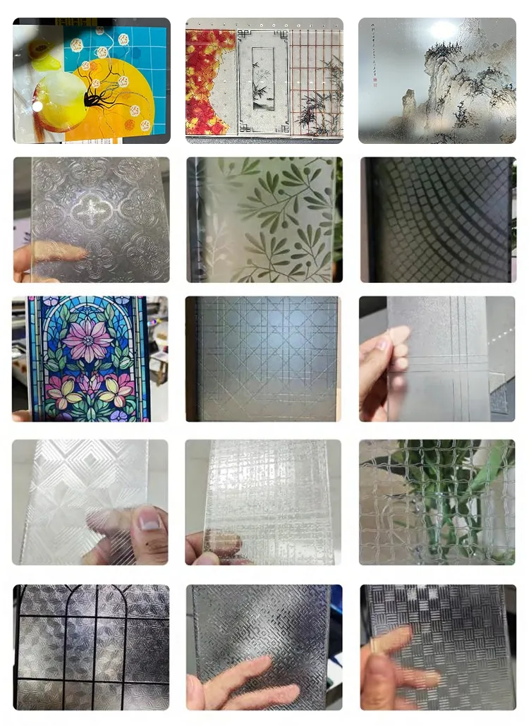 Glass Printing Samples