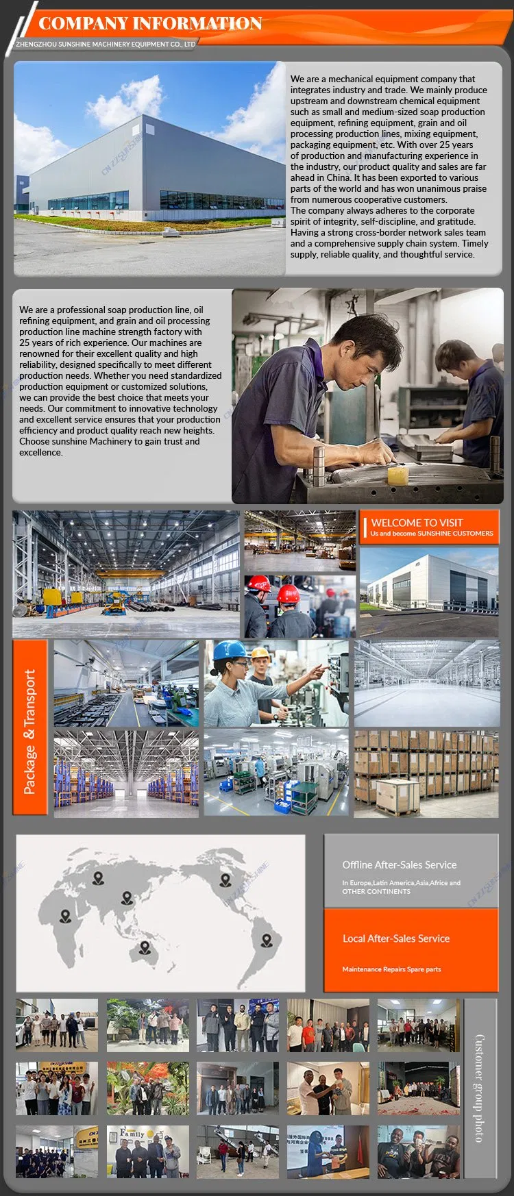 Factory and Equipment