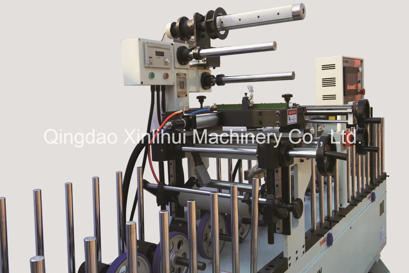 Woodworking Wood Profile Wrapping PVC and Veneer Laminating Machine/ PUR Hot Melt Adhesive Wallboard Decorative Puv Woodworking Coating Machine