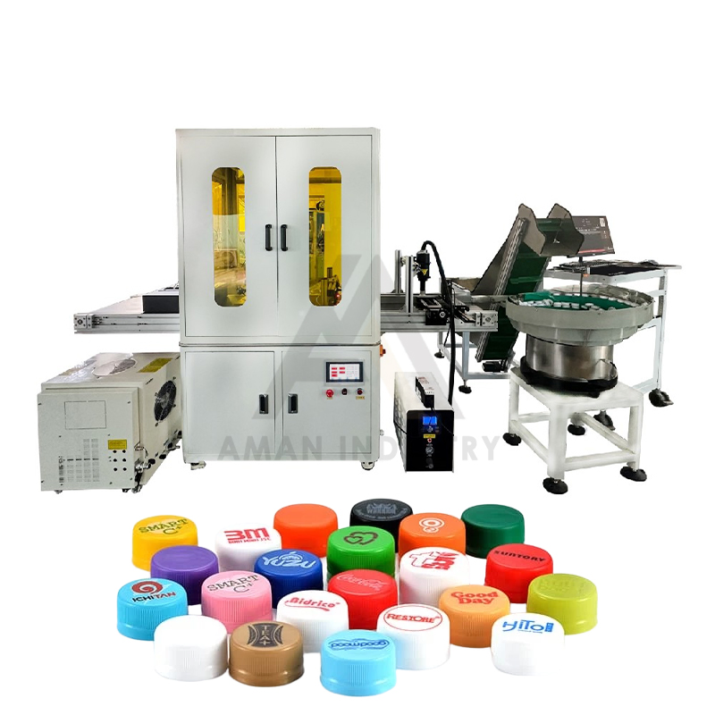 UV Digital Printing Machine Glass Milk Bottle Replacement Caps Digital UV Printer