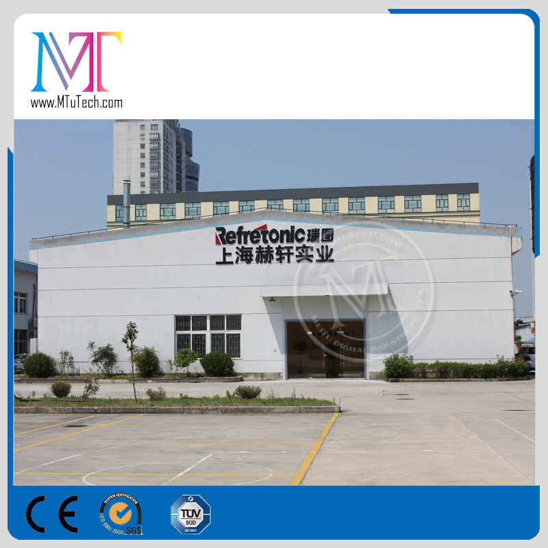 Automatic and Multicolor Large Format Flatbed UV Digital Printing Machine for Glass