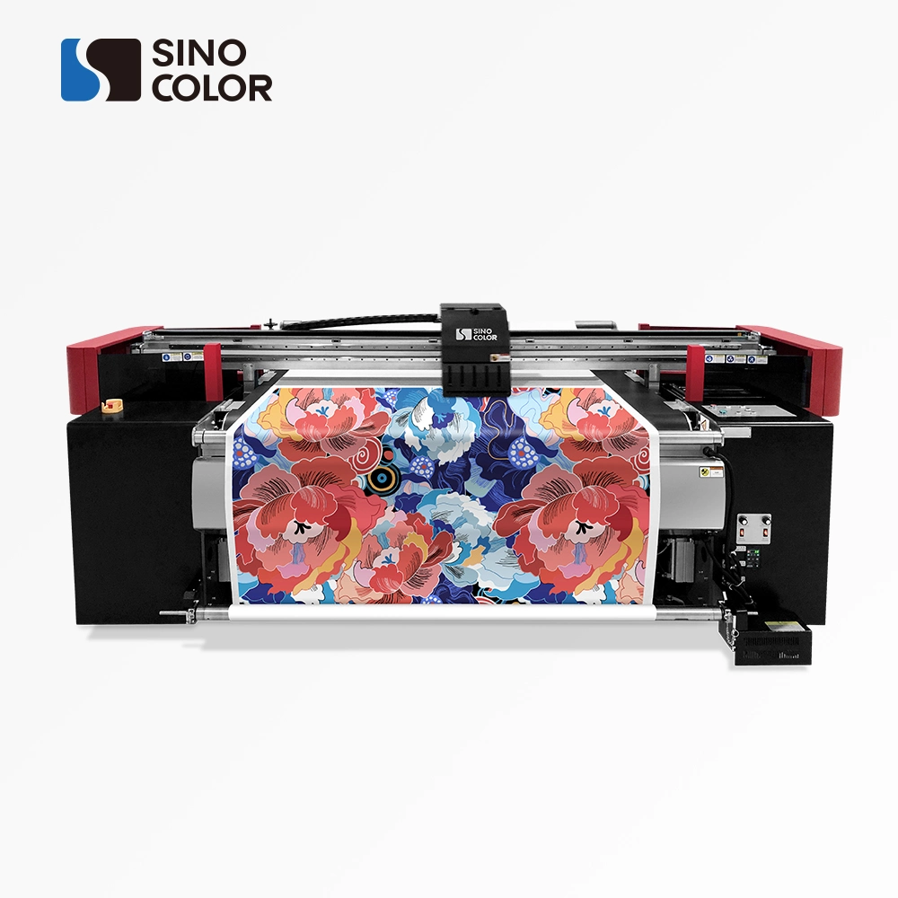 Hot Sale High End Factory Custom Price 2/4 I3200 Head 2400 Dpi Digital Direct to Fabric Textile Cotton Belt Printer for Silk Fabrics