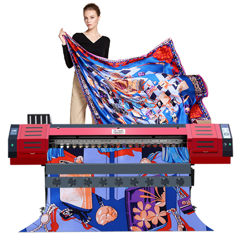 Quality Guaranteed I3200 Dx5 High Precision Large Format Reactive Wide Mt 1.8/3.2 Meters Textile Digital Sublimation Large Format Printer