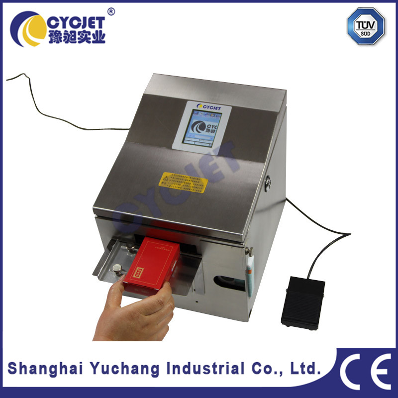 Cycjet Alt390 Inkjet Printer Date Time Plastic Sheet Printing Machine