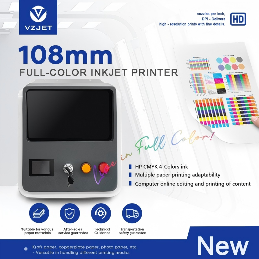 Digital Carton Pizza Box Printing Machine Kraft Paper Cardboard Corrugated Bag Cups Fan Package One Single Inkjet Pass Printer