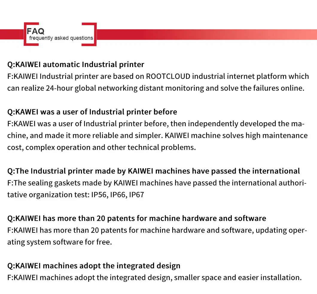 Kaiwei Industrial UV Flatbed Printer Multi Layer Printing