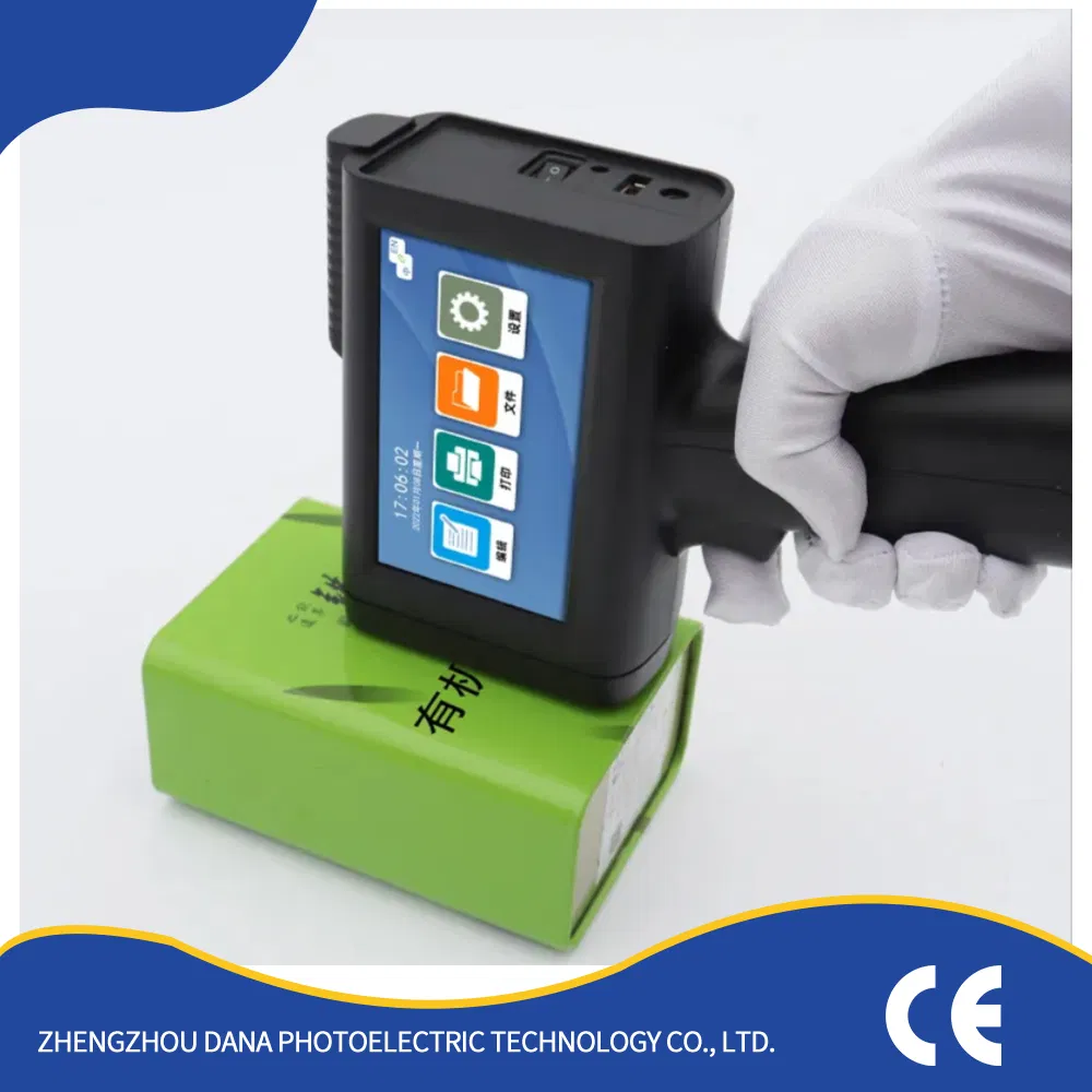 Handheld Tij Printer Portable Ds-12 Half-Inch Height 12.7mm