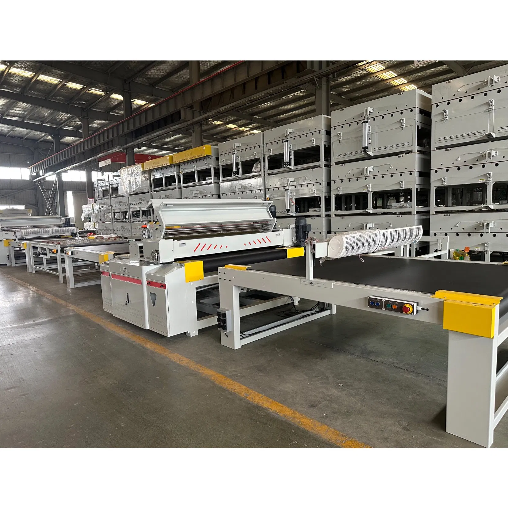 UV Roller Coating Equipment for Fiber Cement Board Anti-UV Surface Treatment