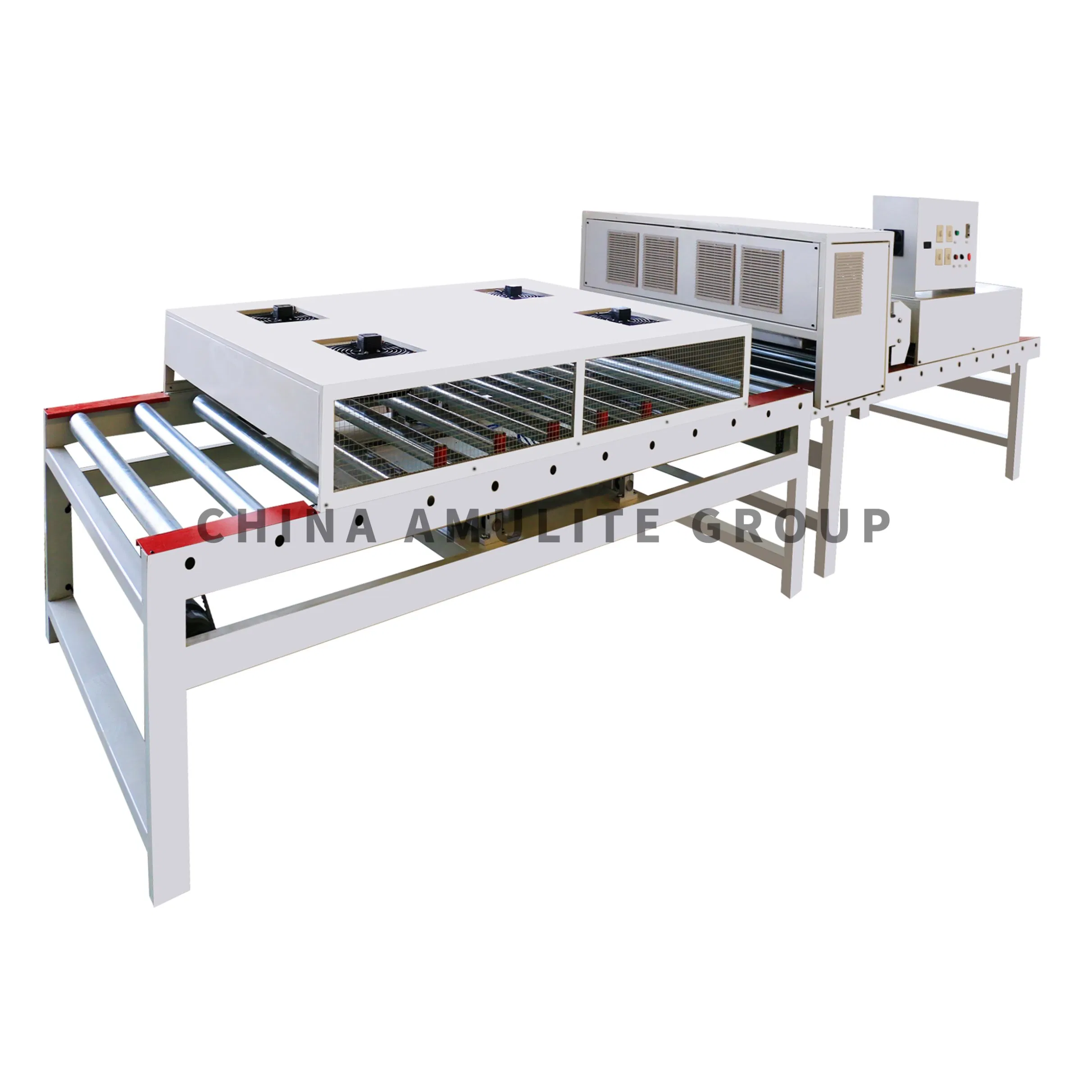 UV Spray Coating Equipment for Calcium Silicate Board Fluorocarbon &amp; Stone Effect Surface