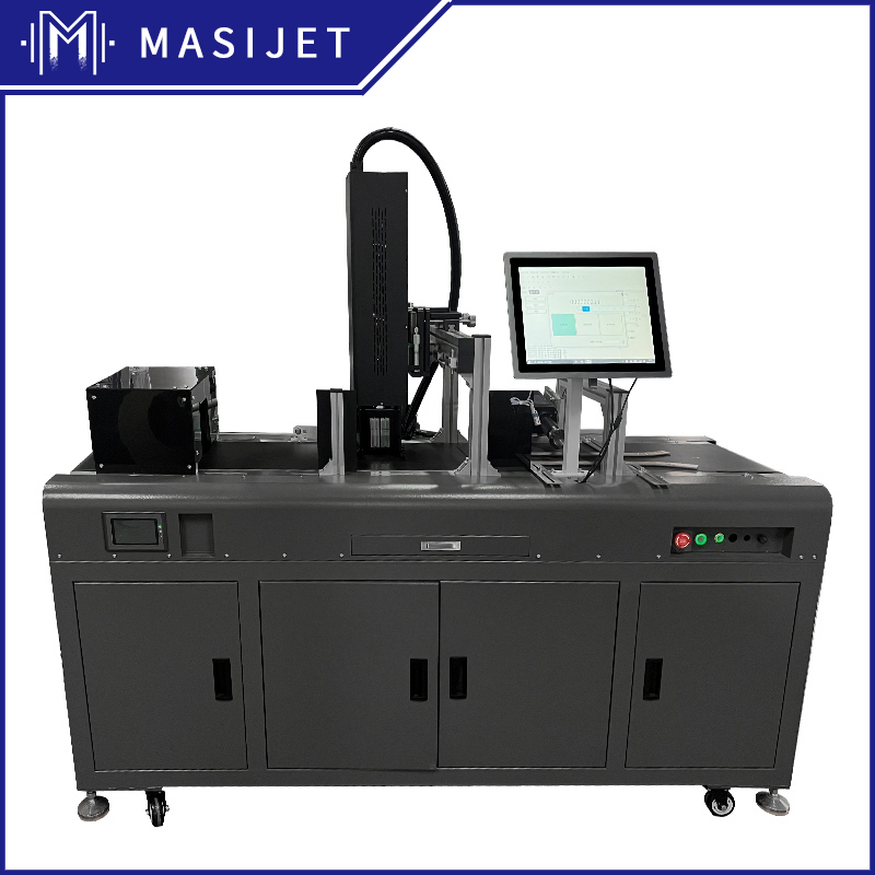 Small High-Speed Fully Automatic Inkjet Printers Color Corrugated Cardboard Box Digital Printer for Metal Cloth Application