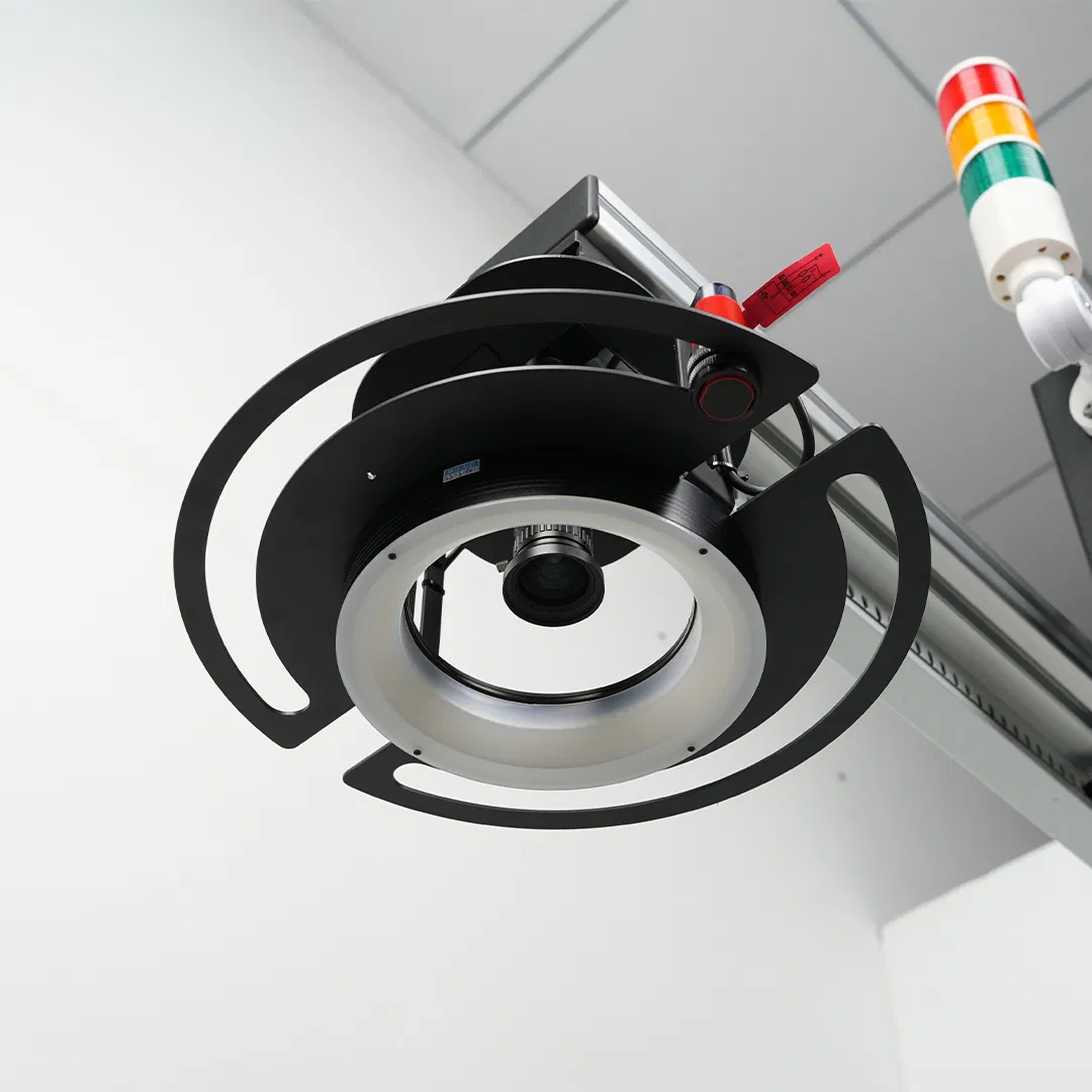 Docod Xv01 Visual Inspection System Fast 35ms Static Data Check Production Date Printing Integrate with Alarm for Food Packaging