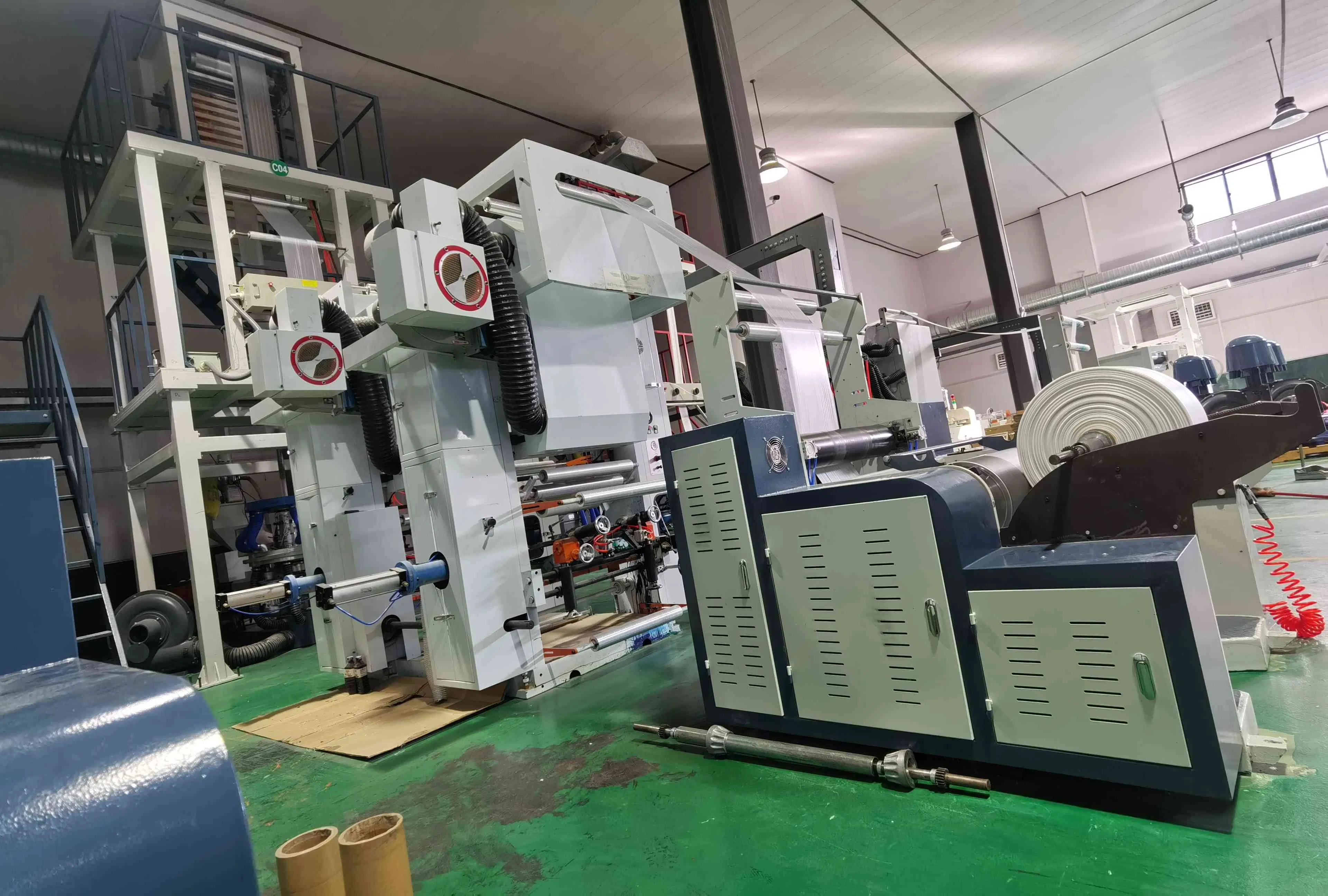 Precision Synchronized Manufacturing Hub Unifying High-Speed Film Extrusion and Direct-to-Film Printing Machine