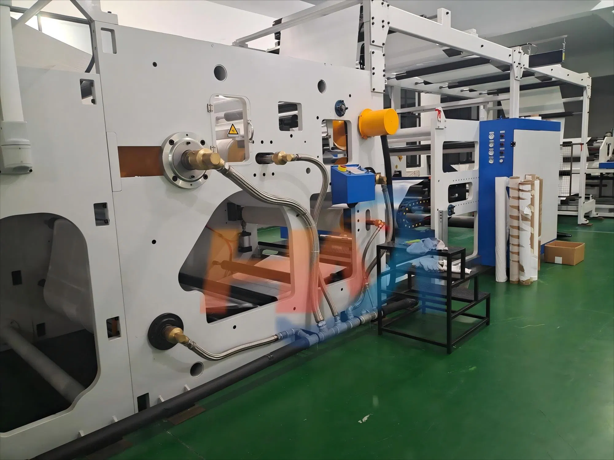 High-Speed Label Sticker Laminator Hot Melt Glue Laminating Adhesive Tape Lamination Machine
