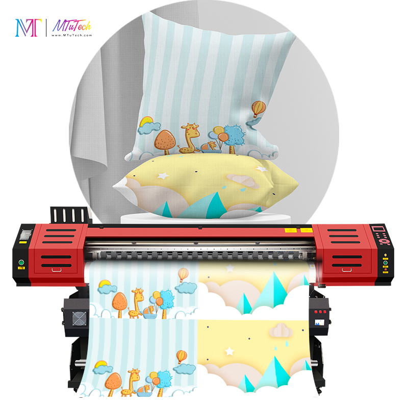 Quality Guaranteed I3200 Dx5 High Precision Large Format Reactive Wide Mt 1.8/3.2 Meters Textile Digital Sublimation Large Format Printer