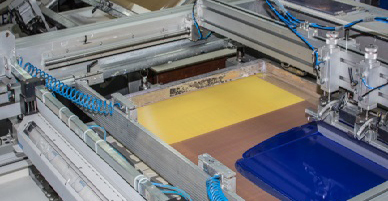 Hot Sale Glass Logo Decorative Printer Digital Silk Screen Printer Automatic Flat Glass Screen Printing Machine