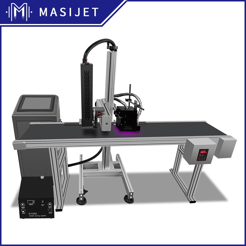 Small High-Speed Fully Automatic Inkjet Printers Color Corrugated Cardboard Box Digital Printer for Metal Cloth Application