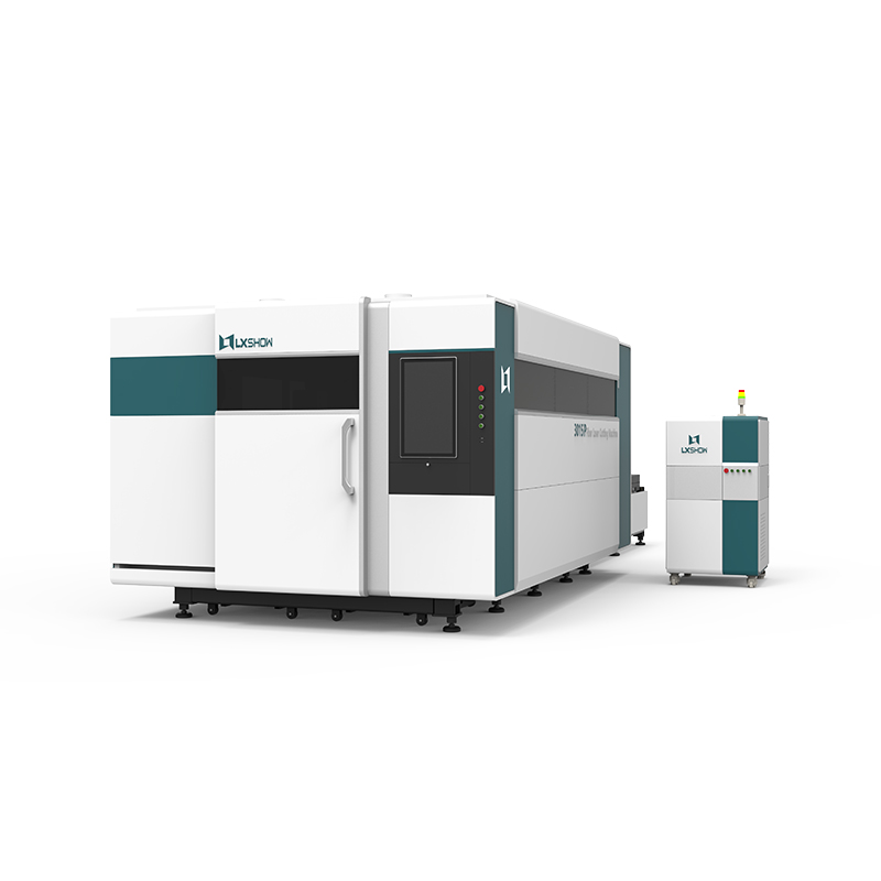 Wholesale LX3015P Sheet Metal Cnc Fiber Laser Cutting Machine Steel Laser Cutter with Rotary Exchange Table and Cover  Manufacturers, Suppliers