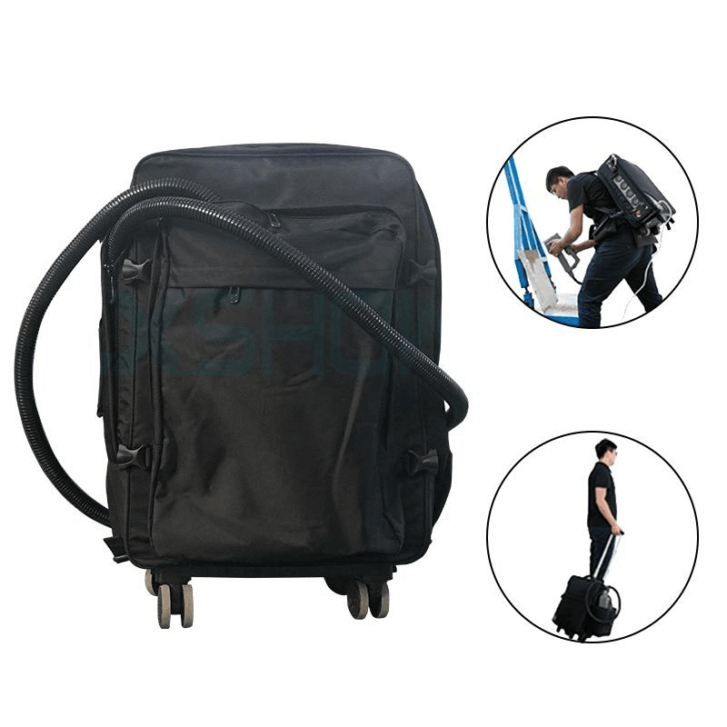 OEM LXC-50W-100W Factory Price Backpack Mini Laser Cleaning Rust Removal Machine 100w 200w 500w 1000w Manufacturers, Exporters
