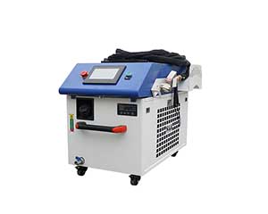 China LXC-1000W 1500W Small Handheld Laser Cleaning Machine Metal Rust Remover Iron Stainless steel Manufacturers, Supplier