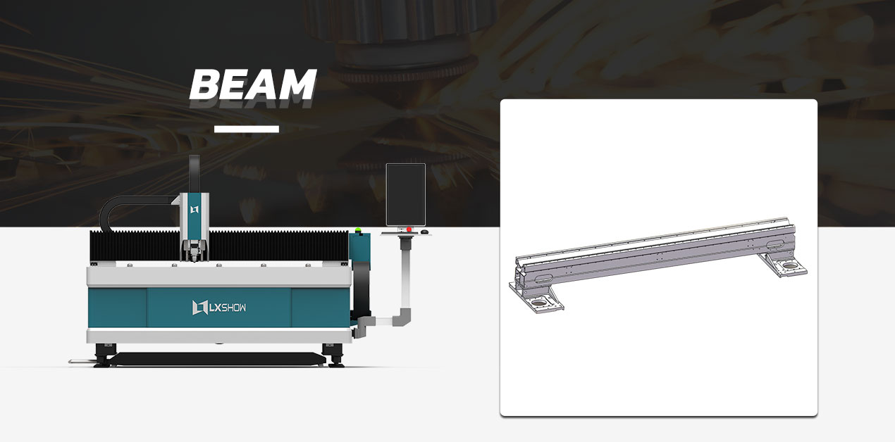 Integrated aviation aluminum beam