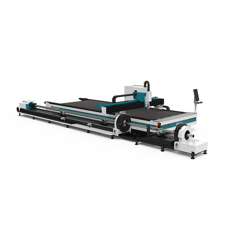 High-Quality LX6020DHT CNC Plate and Tube Integrated Fiber Laser Cutting Machine for Stainless Steel Aluminum Manufacturer, Exporters