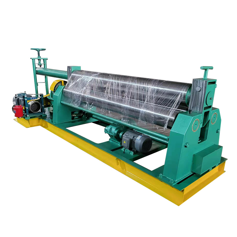 China Symmetrical Three-roll Plate Rolling Machine for Sale Factories, Exporter