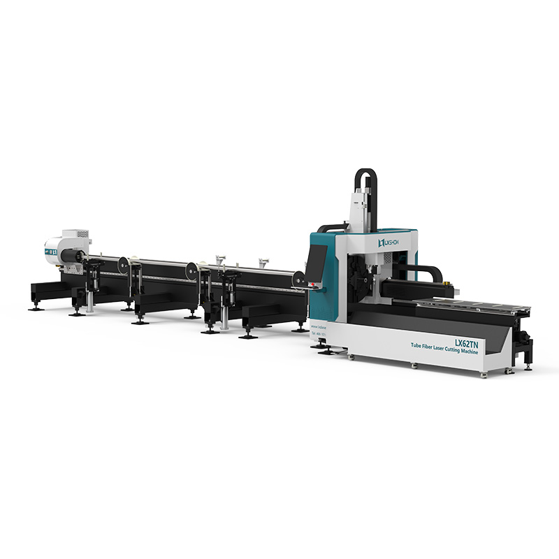 ODM 62TN Semi Automatic Feeding Metal Pipe Fiber Laser Cutting Machine Manufacturers, Exporters