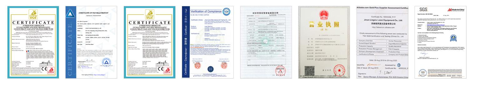Third party certification display