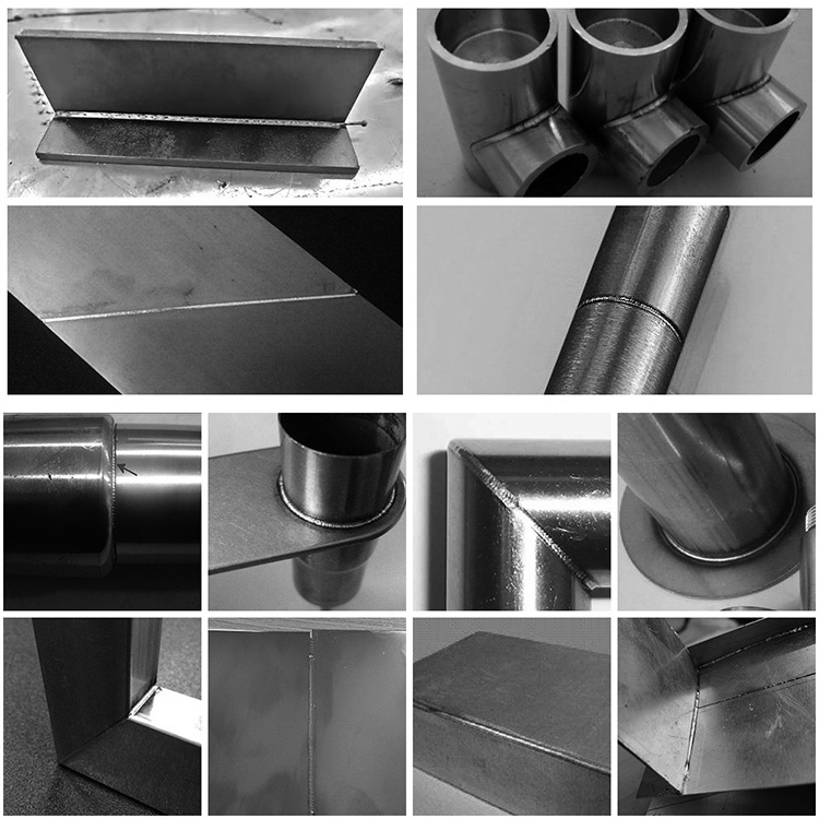 Laser welding samples