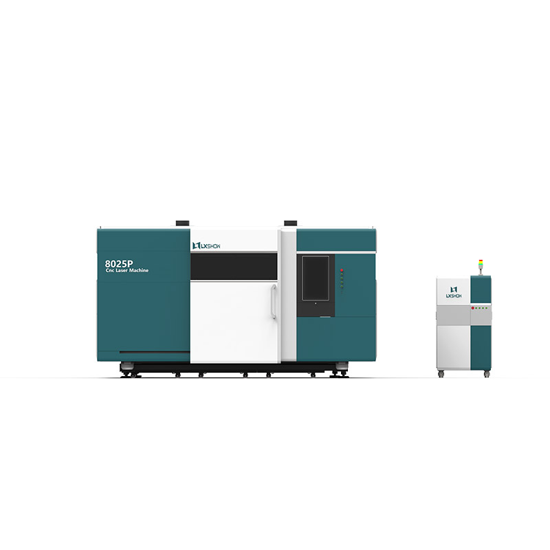 China LX8025P China best high power metal sheet plate enclosed Exchange Table fiber laser cutting machine stainless steel crabon steel iron price Factories, Exporter
