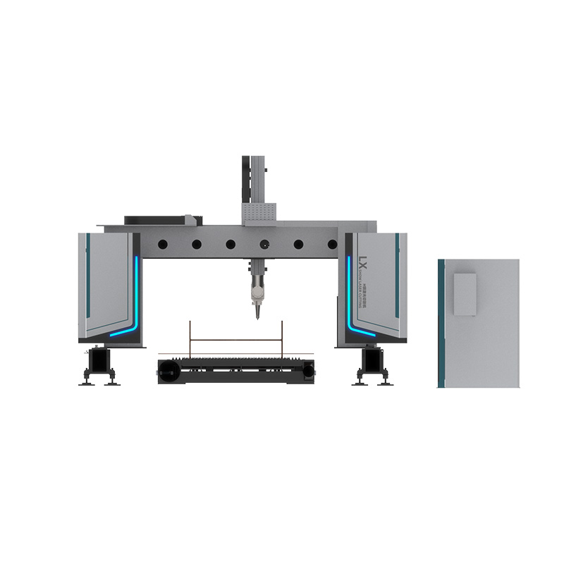 ODM LX26030HGB Professional H-Steel Laser Cutting Machine with Double-station Plate Large Format Factory, Factories