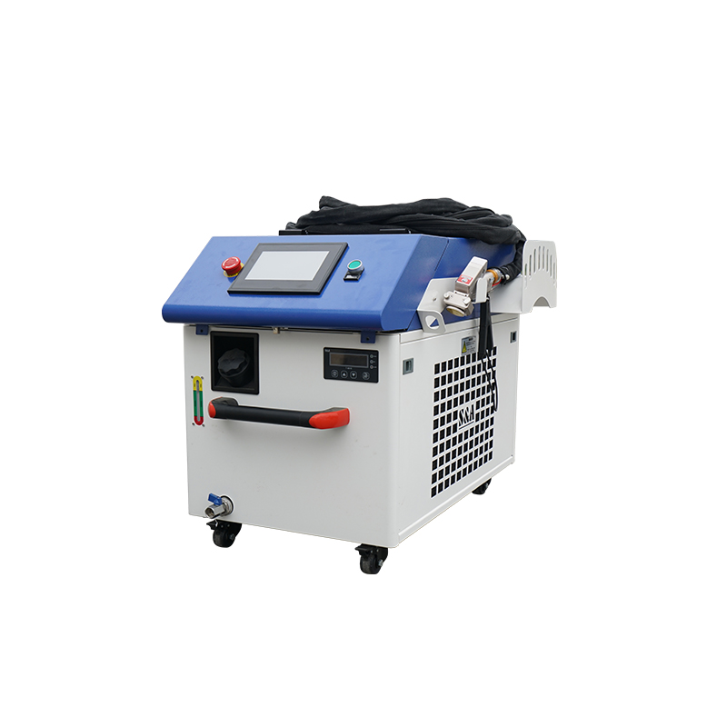 China LXC-1000W 1500W Small Handheld Laser Cleaning Machine Metal Rust Remover Iron Stainless steel Manufacturers, Supplier