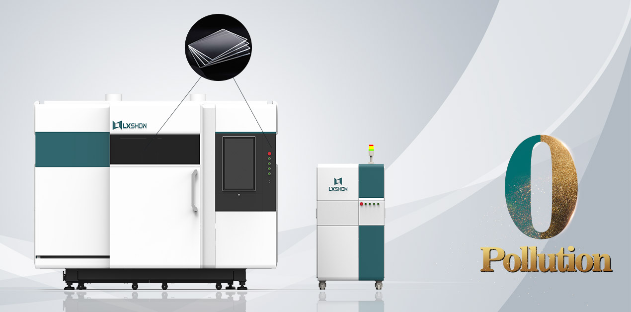 Fully enclosed laser cutting machine design